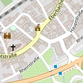 Restaurant auf Karte