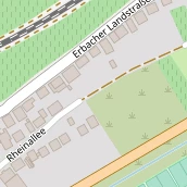 Restaurant auf Karte