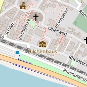 Restaurant auf Karte