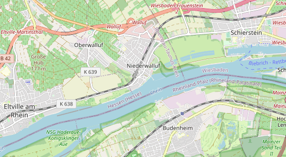 Restaurant auf Karte