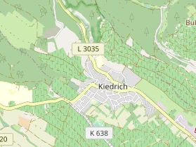 Restaurant auf Karte