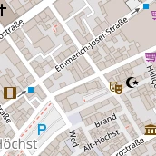 Restaurant auf Karte