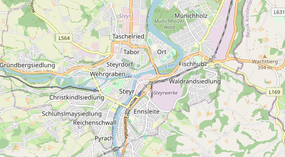 Restaurant auf Karte