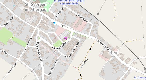 Restaurant auf Karte