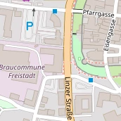 Restaurant auf Karte