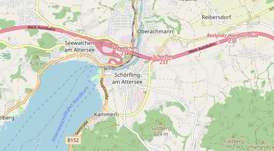 Restaurant auf Karte