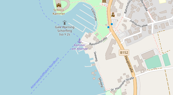 Restaurant auf Karte