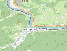 Restaurant auf Karte