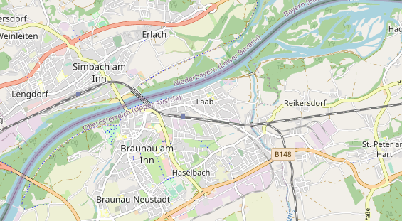 Restaurant auf Karte