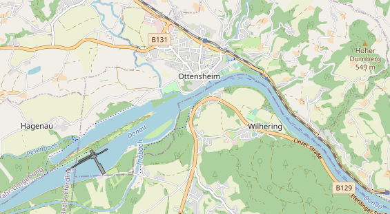 Restaurant auf Karte