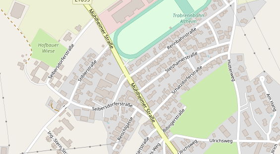 Restaurant auf Karte