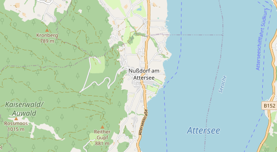 Restaurant auf Karte