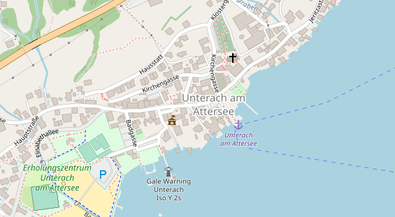 Restaurant auf Karte