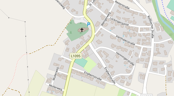 Restaurant auf Karte