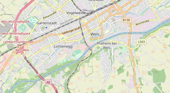 Restaurant auf Karte