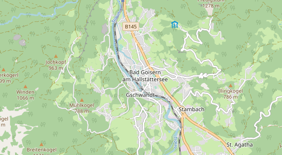 Restaurant auf Karte