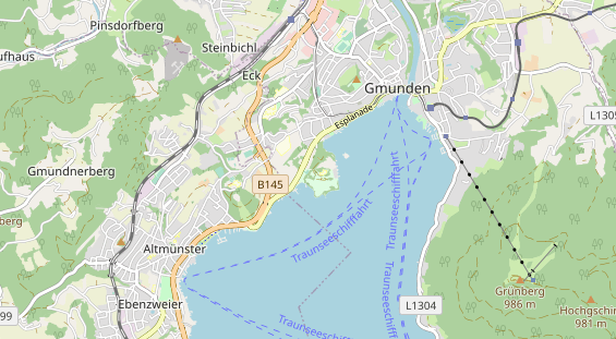 Restaurant auf Karte