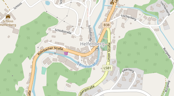 Restaurant auf Karte