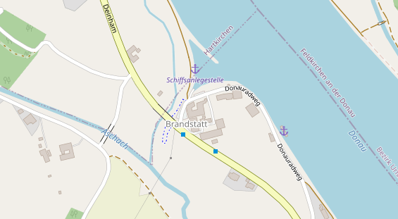 Restaurant auf Karte