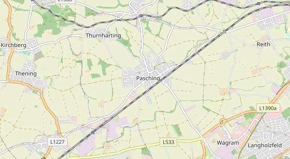 Restaurant auf Karte