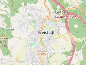 Restaurant auf Karte