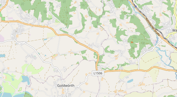 Restaurant auf Karte