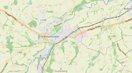 Restaurant auf Karte