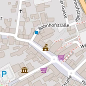 Restaurant auf Karte