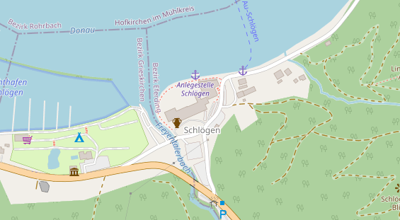 Restaurant auf Karte