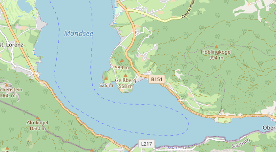 Restaurant auf Karte