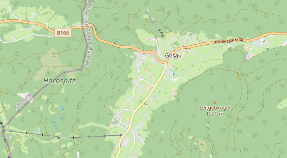 Restaurant auf Karte