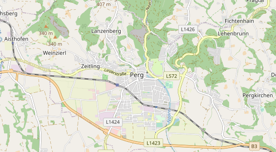 Restaurant auf Karte