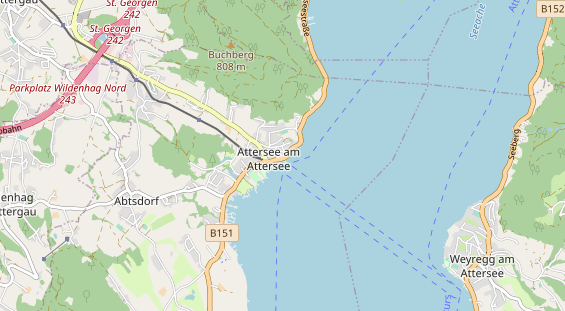 Restaurant auf Karte