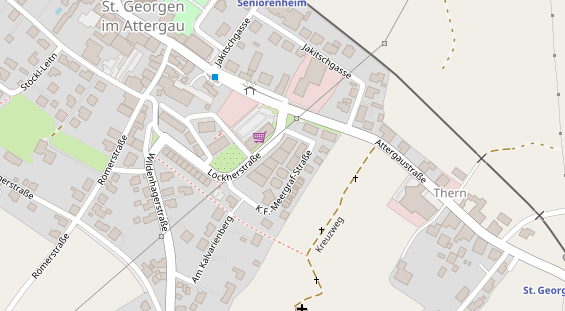 Restaurant auf Karte