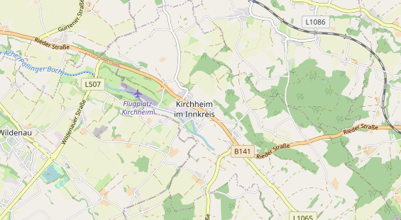 Restaurant auf Karte