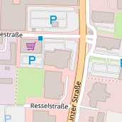 Restaurant auf Karte