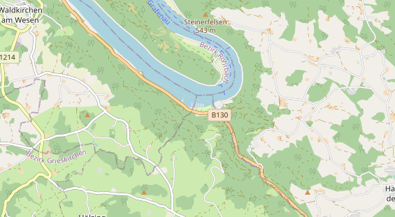 Restaurant auf Karte