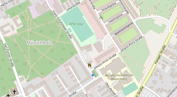 Restaurant auf Karte