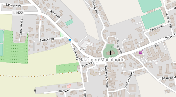 Restaurant auf Karte