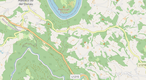 Restaurant auf Karte