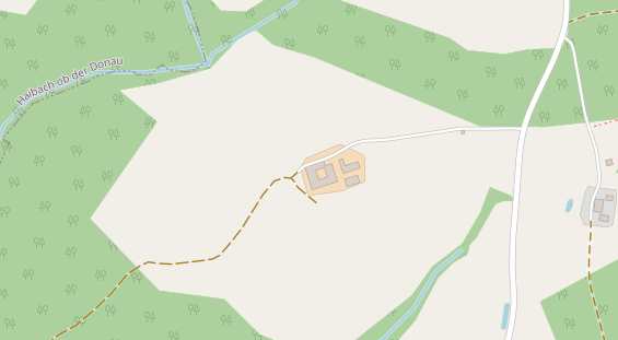 Restaurant auf Karte