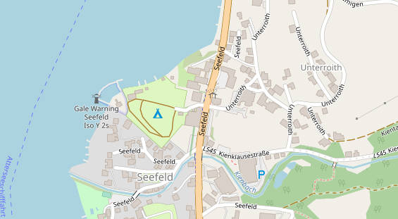 Restaurant auf Karte