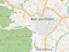 Restaurant auf Karte