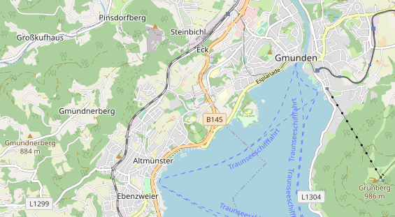 Restaurant auf Karte