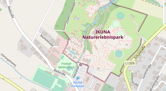 Restaurant auf Karte