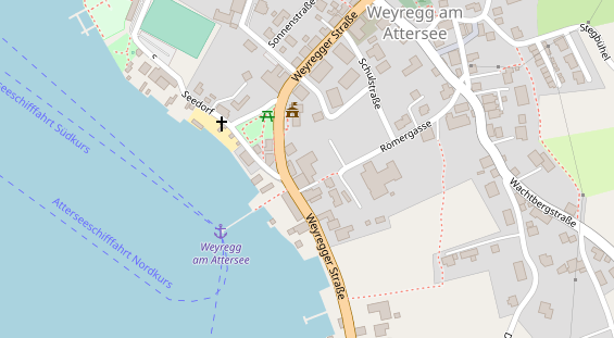 Restaurant auf Karte