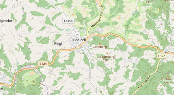 Restaurant auf Karte