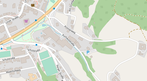 Restaurant auf Karte