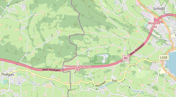 Restaurant auf Karte