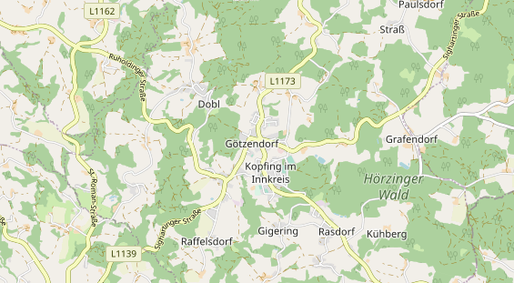 Restaurant auf Karte